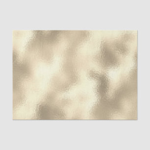 Papel De Seda Vidro Metálico Champaigne Gliteira Bridal Dourada