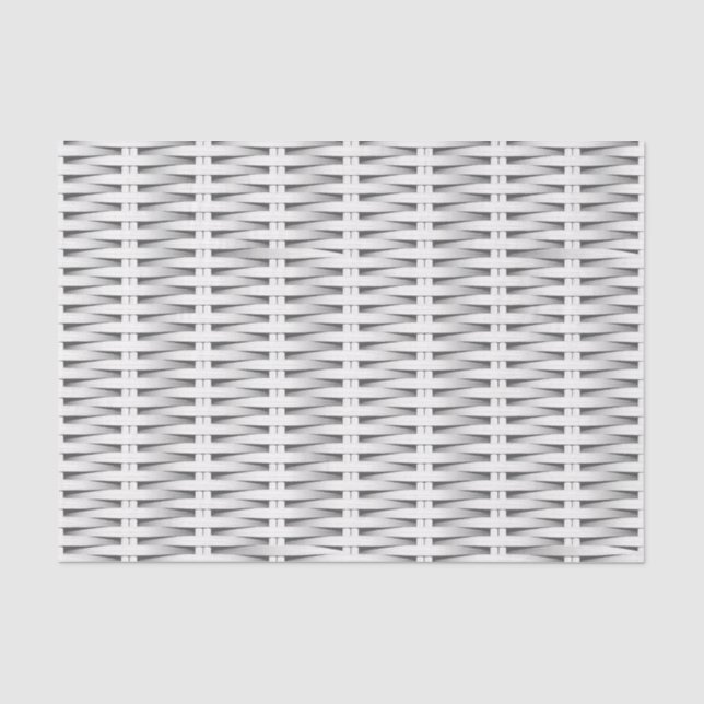 Papel De Seda Vime branca (Frente )