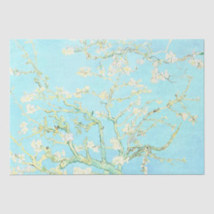 Papel De Seda Vincent Van Gogh Almond Blossoms : Aqua