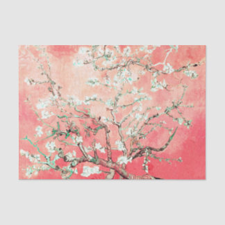Papel De Seda Vincent Van Gogh Almond Blossoms Pinky Peach