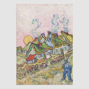 Papel De Seda Vincent van Gogh - Casas e Figura