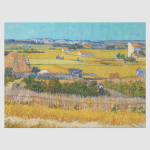 Papel De Seda Vincent van Gogh - Colheita em La Crau