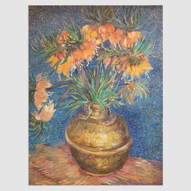 Papel De Seda Vincent van Gogh - Fritillaries Imperiais (Criador carregado)