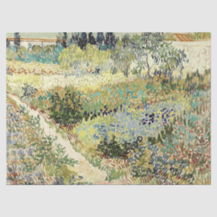 Papel De Seda Vincent Van Gogh Garden em Arles