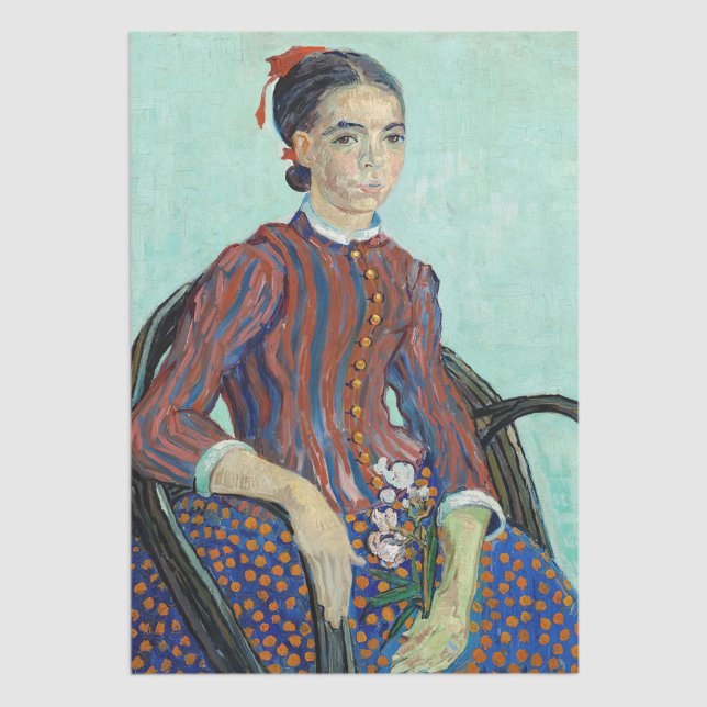 Papel De Seda Vincent van Gogh - La Mousme (Criador carregado)