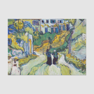Papel De Seda Vincent van Gogh na Escada de Auvers