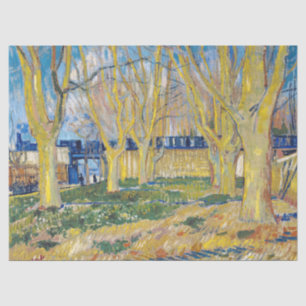 Papel De Seda Vincent van Gogh - O Comboio Azul