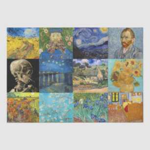 Papel De Seda Vincent Van Gogh - Obras-primas