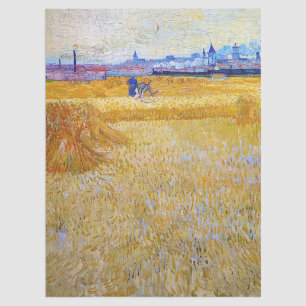 Papel De Seda Vincent van Gogh - Os Harvesters