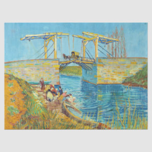 Papel De Seda Vincent van Gogh - Ponte Langlois em Arles #1