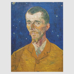 Papel De Seda Vincent Van Gogh - Retrato de Eugene Boch, Arles