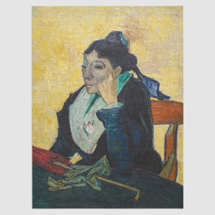 Papel De Seda Vincent Van Gogh - Retrato de Madame Ginoux