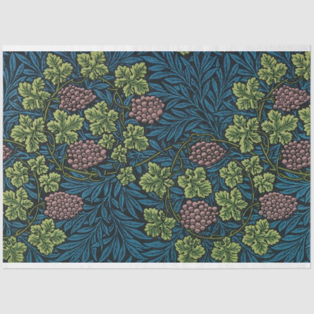 Papel De Seda Vine Pattern, William Morris (Frente )