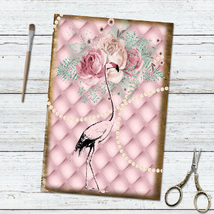 Papel De Seda Vintage Alice no País das Maravilhas, Luxo Flaming