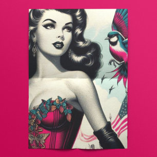 Papel De Seda Vintage Alternative Corset Pin Up