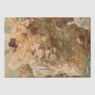 Papel De Seda Vintage Antiqueícas Fadas Fadas Fairies Desligam