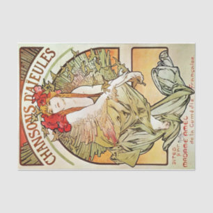 Papel De Seda Vintage Art Deco Poster 2