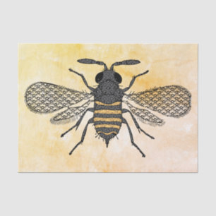 Papel De Seda Vintage Bee Decoupage