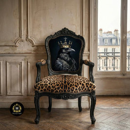 Papel De Seda Vintage Bird Gothic Raven King Decoupage