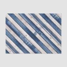 Vintage Blue Patriotic Rustic Stritic Strike
