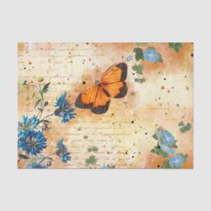 Papel De Seda Vintage Butterfly Ephemera Decoupage