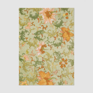 Papel De Seda Vintage Chinese Ornament Jones Flowers