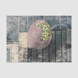 Papel De Seda Vintage - Cinza de cor rosa textura do chapéu