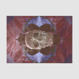 Papel De Seda Vintage de textura castanha vermelha-vermelha-gota