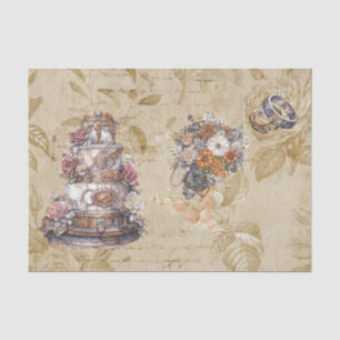 Papel De Seda Vintage Decoupage Steampunk Casamento