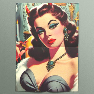 Papel De Seda Vintage Devil Woman