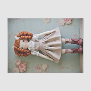 Papel De Seda Vintage Doll Collection Redhead Clarissa