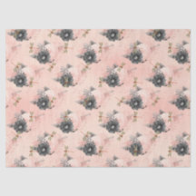 Vintage Dragonflies Series Design 4 Tecido Paper