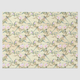 Papel De Seda Vintage Dragonflies Series Design 8