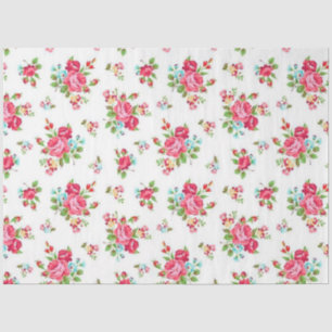 Papel De Seda Vintage Elegant Modern Floral Tissue Paper