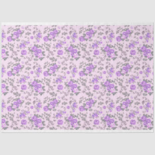 Papel De Seda Vintage Elegant Modern Floral Tissue Paper