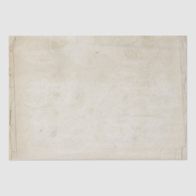 Papel De Seda Vintage em dificuldades (Frente )