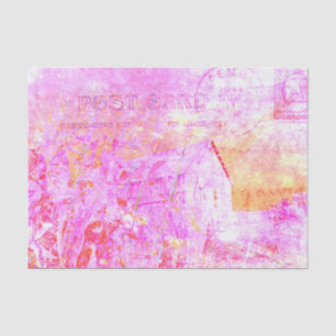 Papel De Seda Vintage - Escuridão Vestida - Russo País Roxo