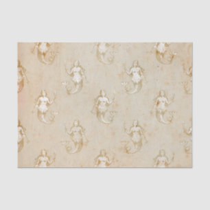 Papel De Seda Vintage Fantasy Mermaid Decoupage