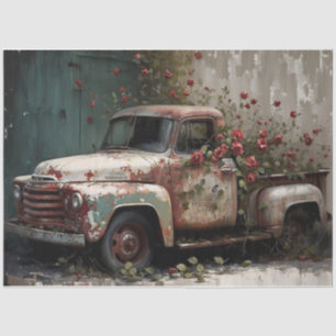 Papel De Seda Vintage Farmhouse Truck