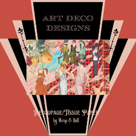 Papel De Seda Vintage Fashion Decoupage