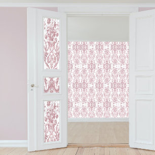 Papel De Seda Vintage Floral Blush Branco Elegante Cor-de-Rosa C