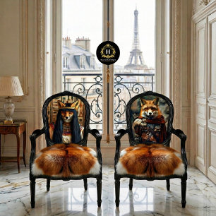 Papel De Seda Vintage Floral Cleopatra Egípcia Fox Decoupage