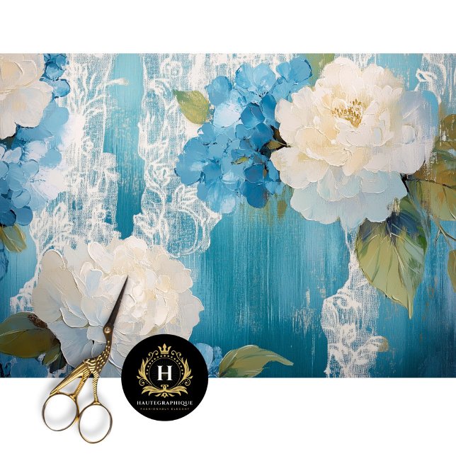 Papel De Seda Vintage Floral Decoupage (Criador carregado)