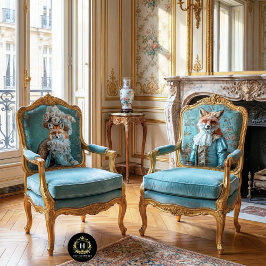 Papel De Seda Vintage Floral King Louis Fox Decoupage