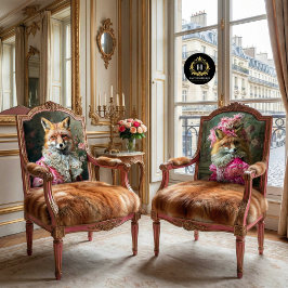 Papel De Seda Vintage Floral Marie Antoinette Fox Decoupage