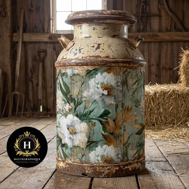 Papel De Seda Vintage Floral Seamless Decoupage (Criador carregado)