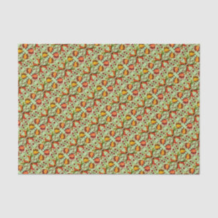 Papel De Seda Vintage folk art floral design