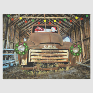 Papel De Seda Vintage GMC Truck Run