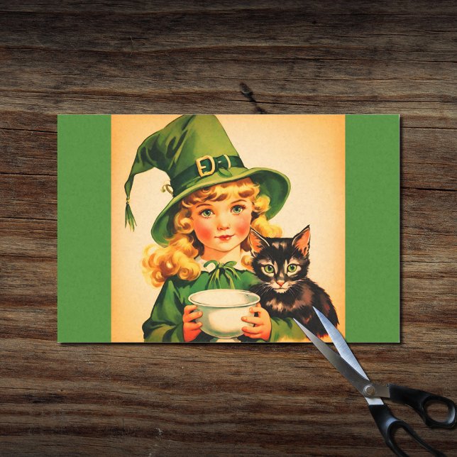 Papel De Seda vintage Halloween cutie no7 (Criador carregado)