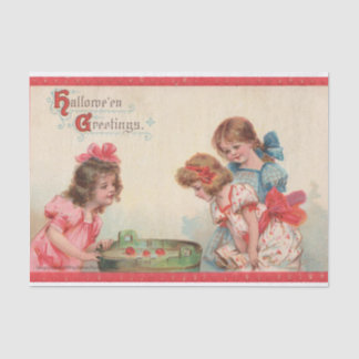 Papel De Seda Vintage Halloween Victorian Edwardian Decoupage